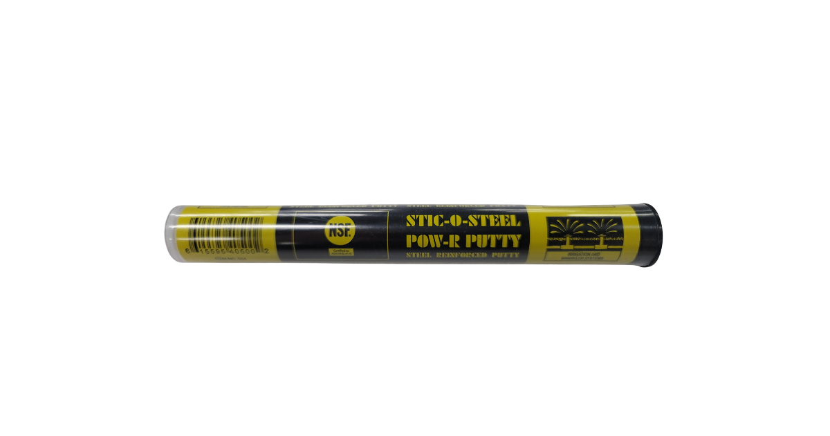 thumbnail image 2 of STIC-O-STEEL Pow-R Putty SS2 – 2 Oz Steel Reinforced Epoxy Putty – Made In USA 2 of 5