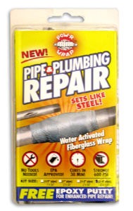 Pipe wrap repair
