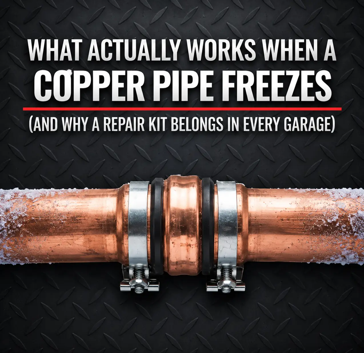 Copper Pipe Freezes