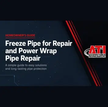 Freeze Pipe for Repair